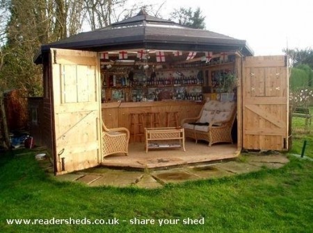 beer fridge for shed