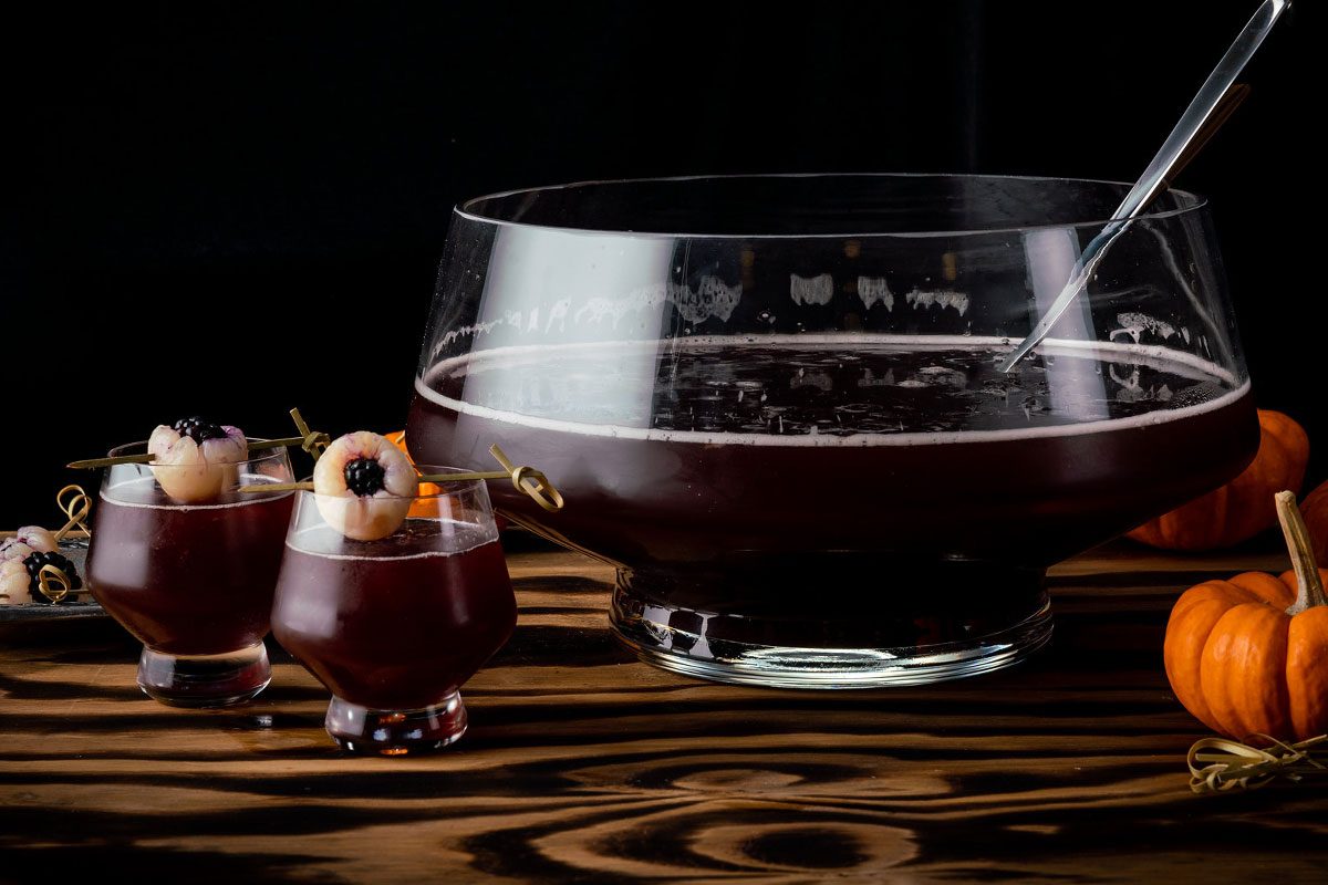 Spiked Halloween Punch Recipes
 Cherry Eyeball Halloween Punch Recipe