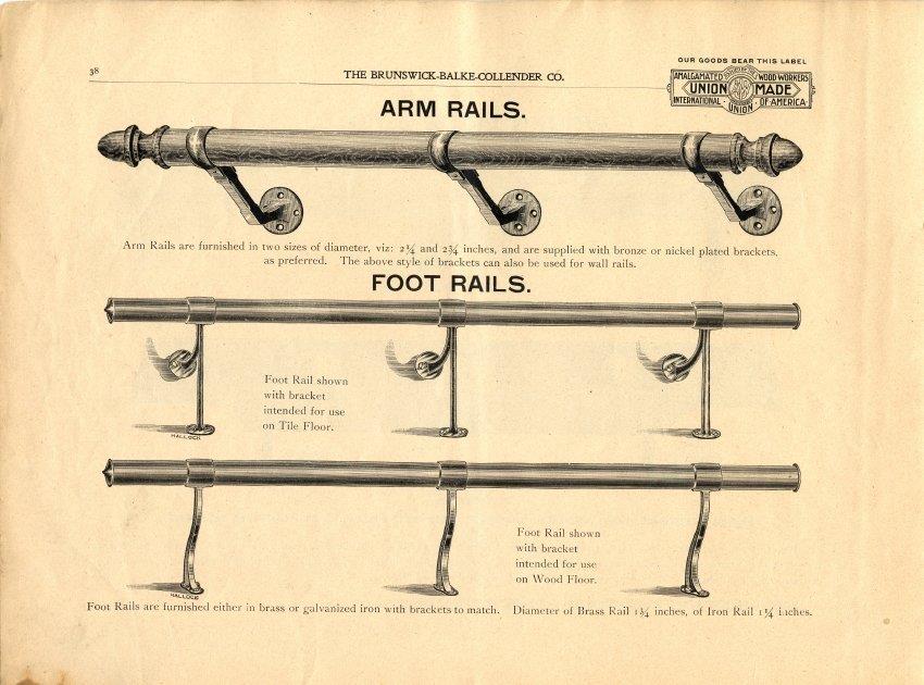 Belly Up To The Bar A History of Bar Foot Rail