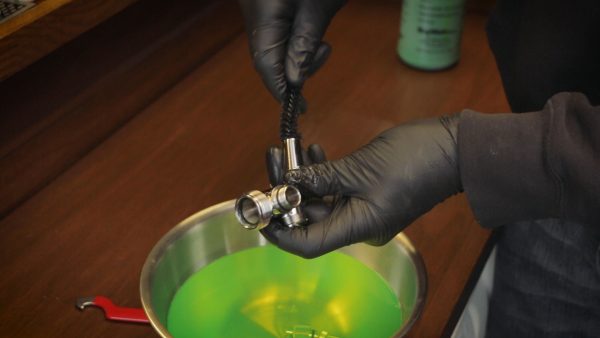 how to clean a draft faucet, step 5
