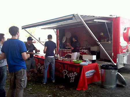 Brick Oven Pizza Truck