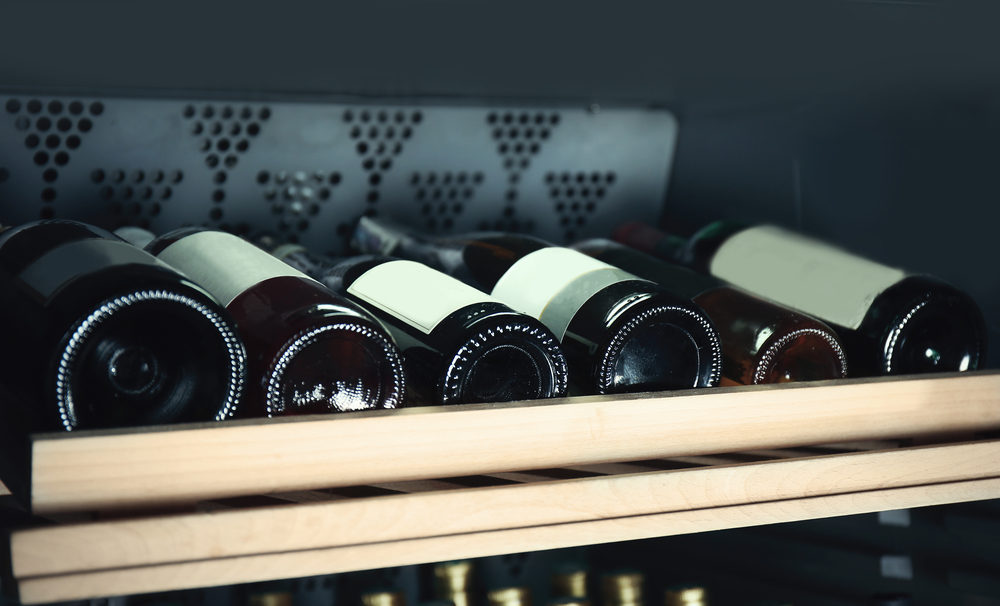 recommended wine fridge temperature