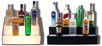 Back Bar Bottle Shelves