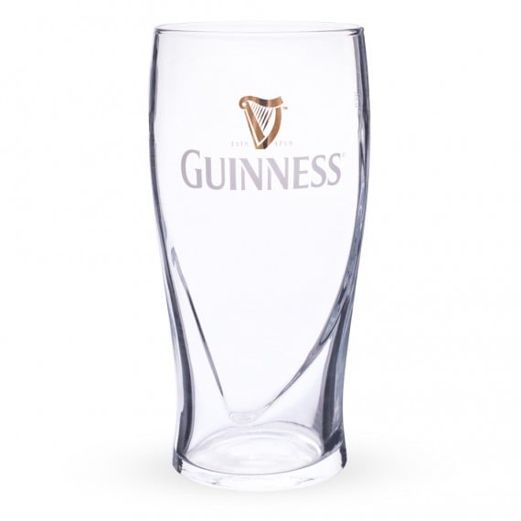 The 20-oz Imperial Guinness pint glass